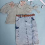 T-SHIRT AND SKIRTS