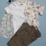 SET SHIRTS AND T-SHIRTS AND PANTS