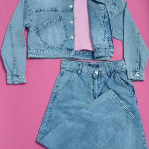 SET JACKET AND PANTS JEANS