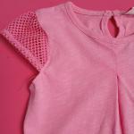 SET T-SHIRTS AND PANTS AND BONDANA FOR BABY GIRLS