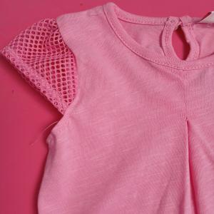 SET T-SHIRTS AND PANTS AND BONDANA FOR BABY GIRLS