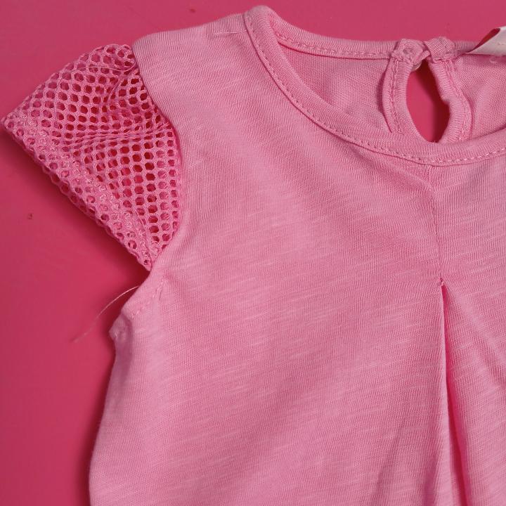 SET T-SHIRTS AND PANTS AND BONDANA FOR BABY GIRLS