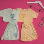 SET T-SHIRTS AND SHORTS