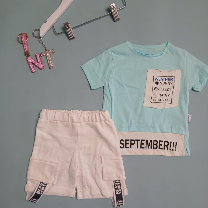 SET T-SHIRTS AND SHORTS
