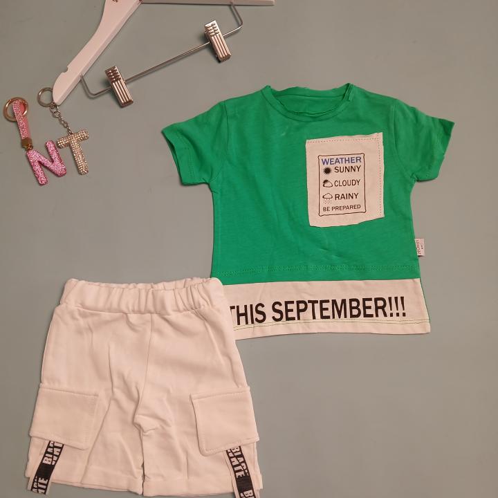 SET T-SHIRTS AND SHORTS