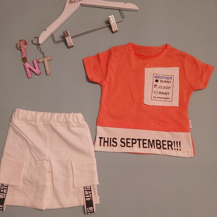 SET T-SHIRTS AND SHORTS