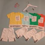 SET T-SHIRTS AND SHORTS