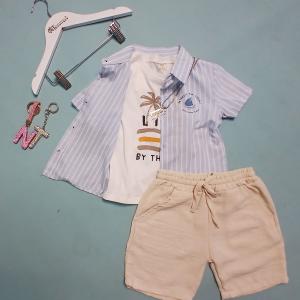SET CHEMISE T-SHIRTS AND SHORTS