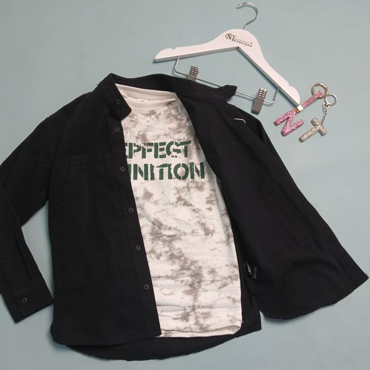 JACKET AND T-SHIRTS