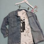 JACKET AND T-SHIRTS