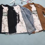 JACKET AND T-SHIRTS