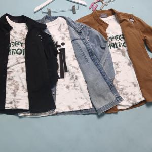 JACKET AND T-SHIRTS