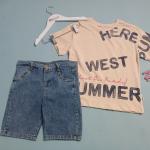 SET T-SHIRTS AND SHORTS