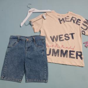 SET T-SHIRTS AND SHORTS