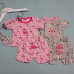 SET T-SHIRTS AND SHORTS