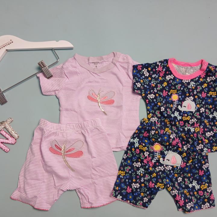 SET T-SHIRTS AND SHORTS