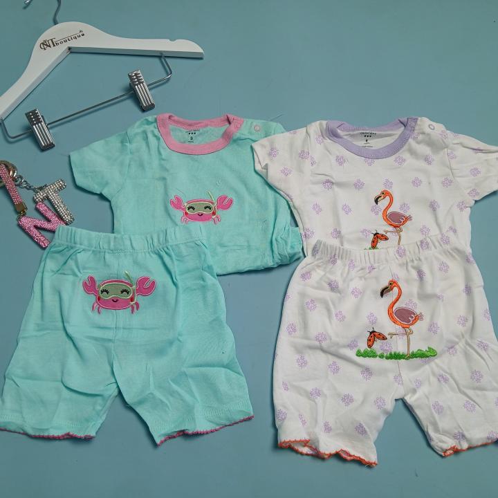 SET T-SHIRTS AND SHORTS